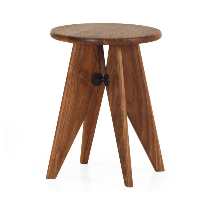 Vitra Tabouret Solvay – Walnut