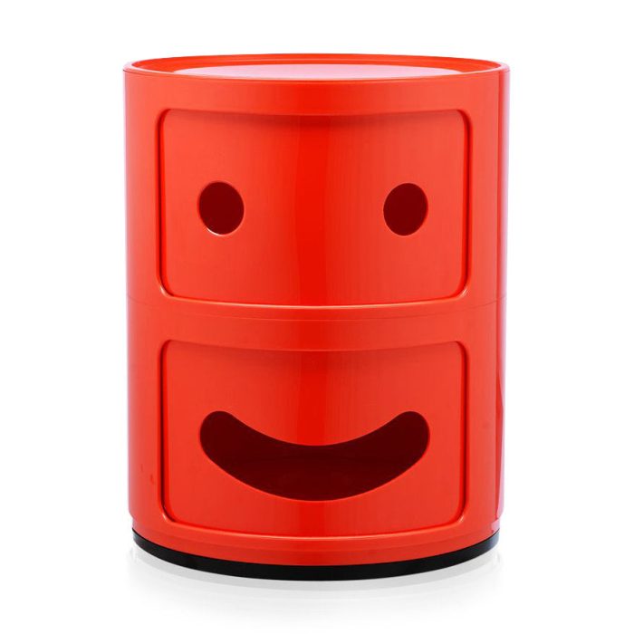 Kartell Componibili Smile 2 Tier Storage