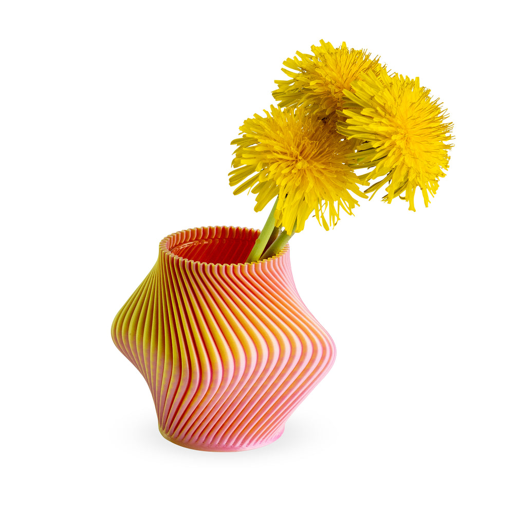 Bloz 3D-Printed Plant-Based PLA Mini Vase – Cotton Candy