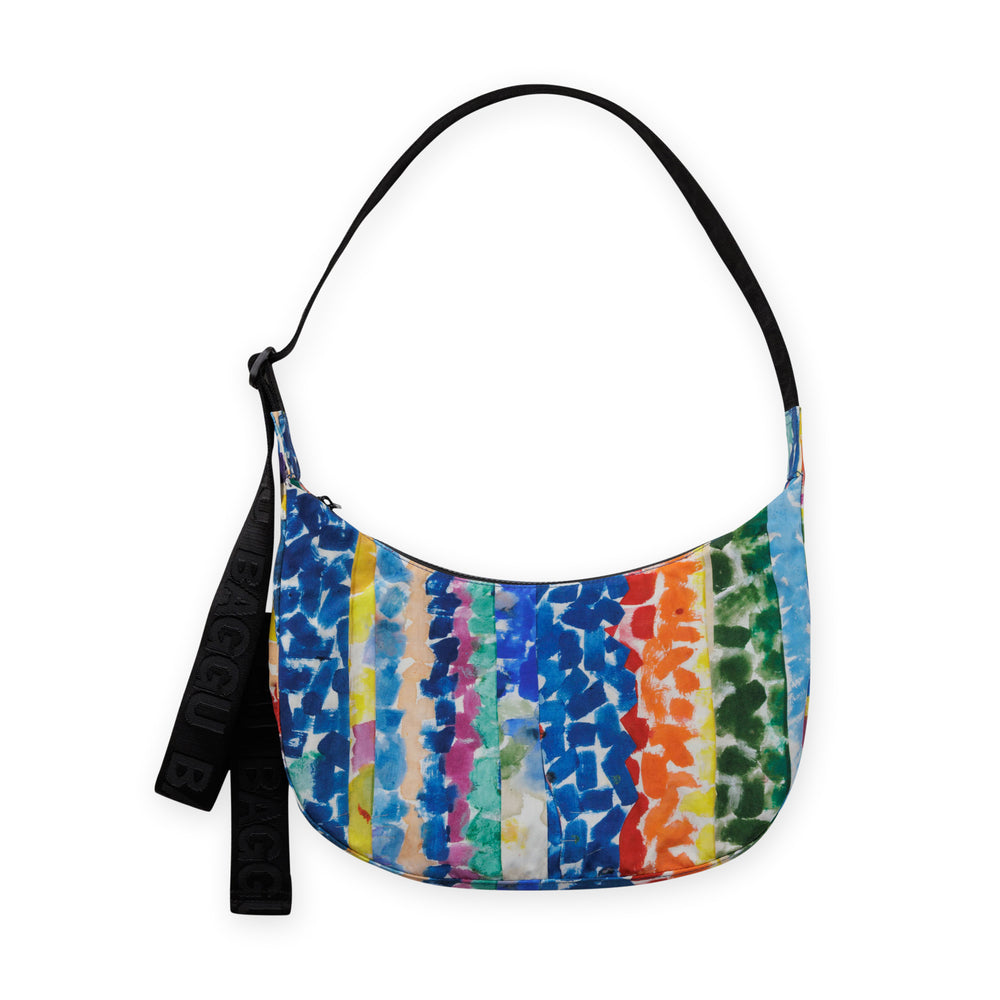 MoMA BAGGU Artist Medium Recycled Nylon Crescent Bag – Alma Woodsey Thomas