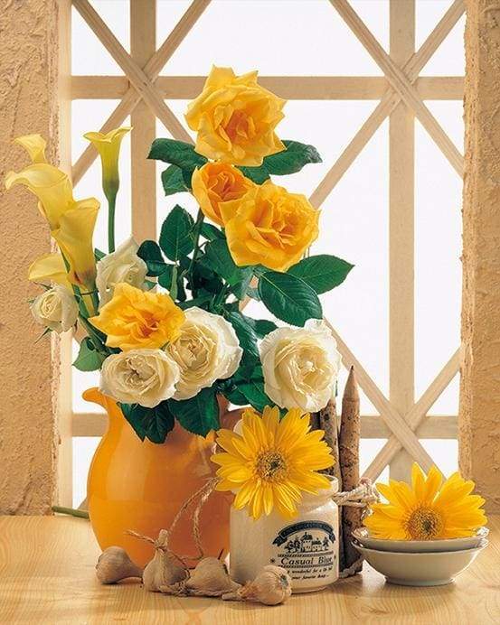 Daisies and Roses