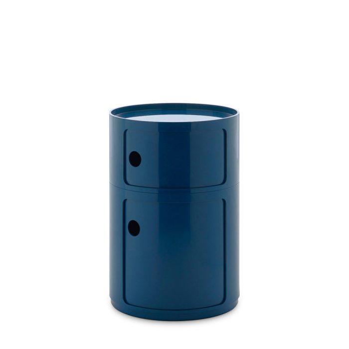 Kartell Componibili Classic Big 2 Tier Storage – Petrol