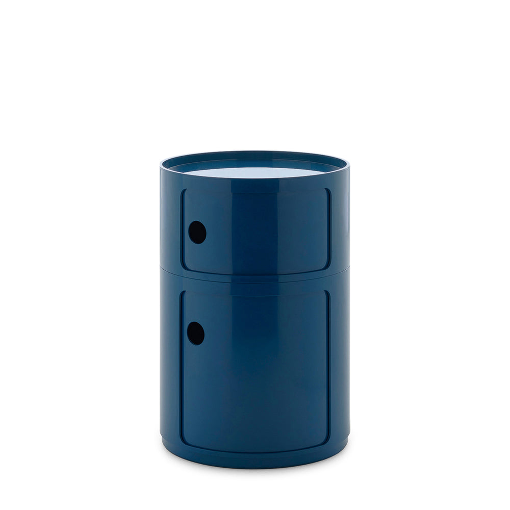 Kartell Componibili Classic Big 2 Tier Storage – Petrol
