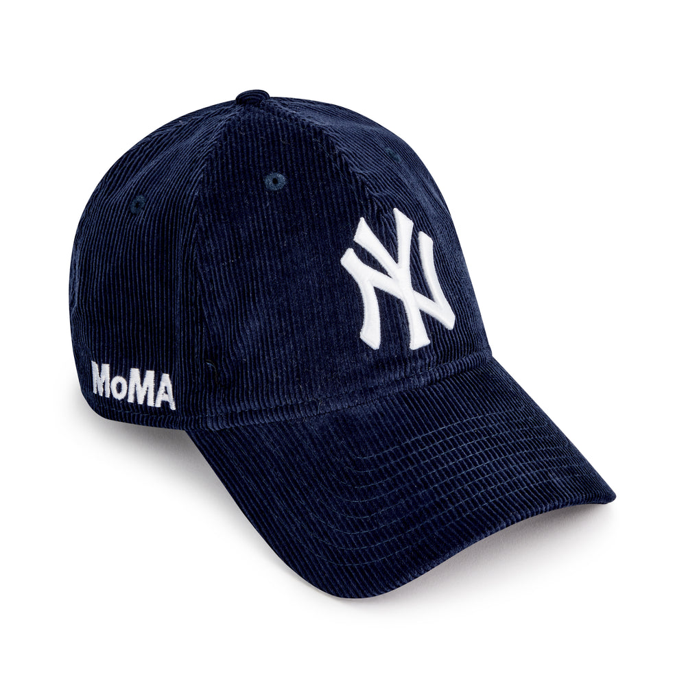 MoMA NY Yankees 9TWENTY Corduroy Adjustable Baseball Cap – Navy