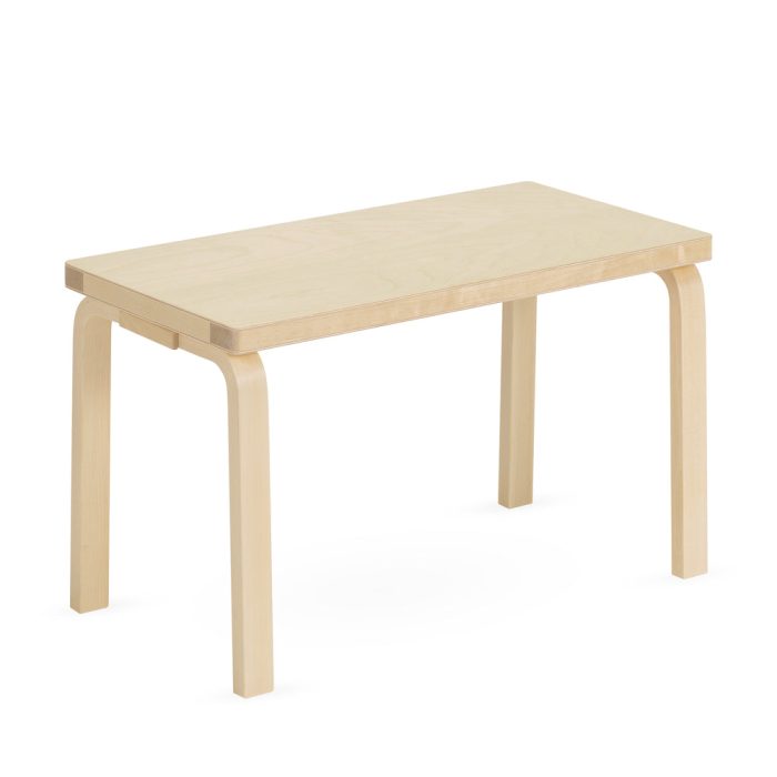 Artek Alvar Aalto Solid-Top Bench – Small