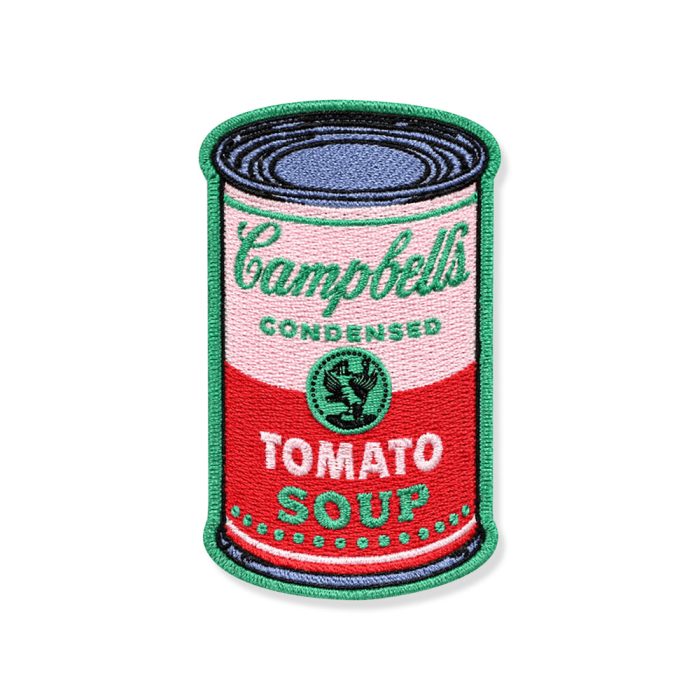 Iron-On Artist Patch – Campbell’s Soup Can