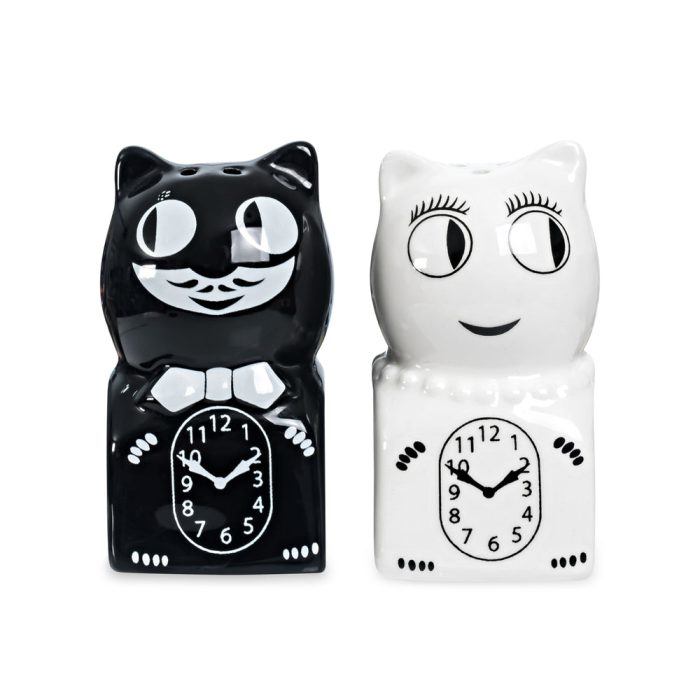 Kit-Cat Salt & Pepper Shakers – Set of 2
