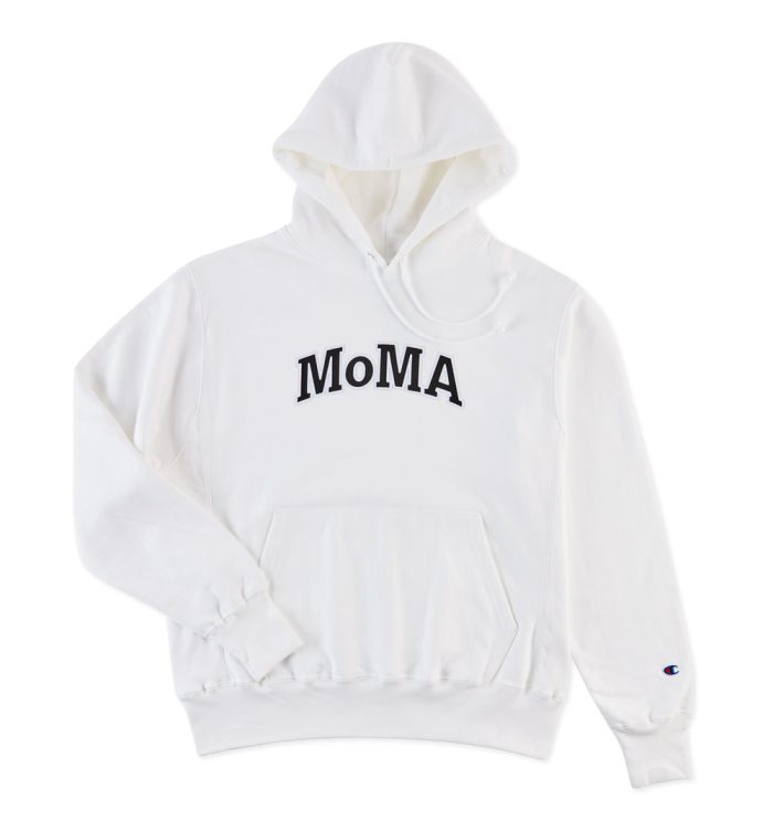 Champion Hoodie – MoMA Edition – White/ Black