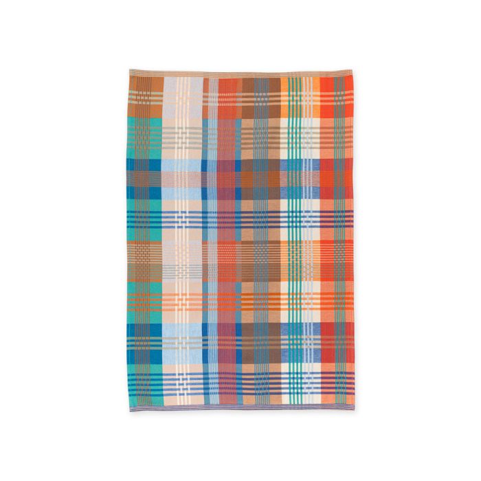Odds & Ends Cotton Tea Towel – Wild Weave Blue