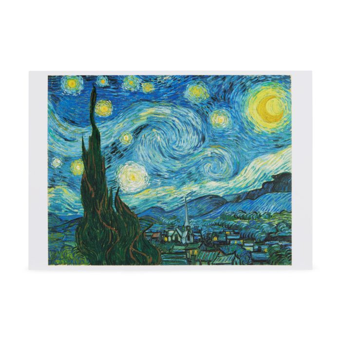 Vincent van Gogh The Starry Night Artist Cards – Set of 8