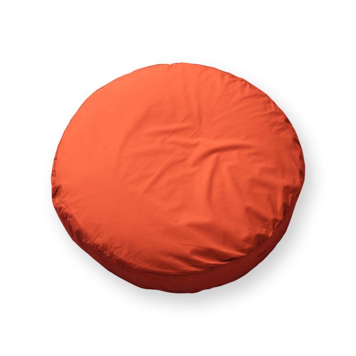 Big Dot Cotton Throw Pillow – Poppy Orange
