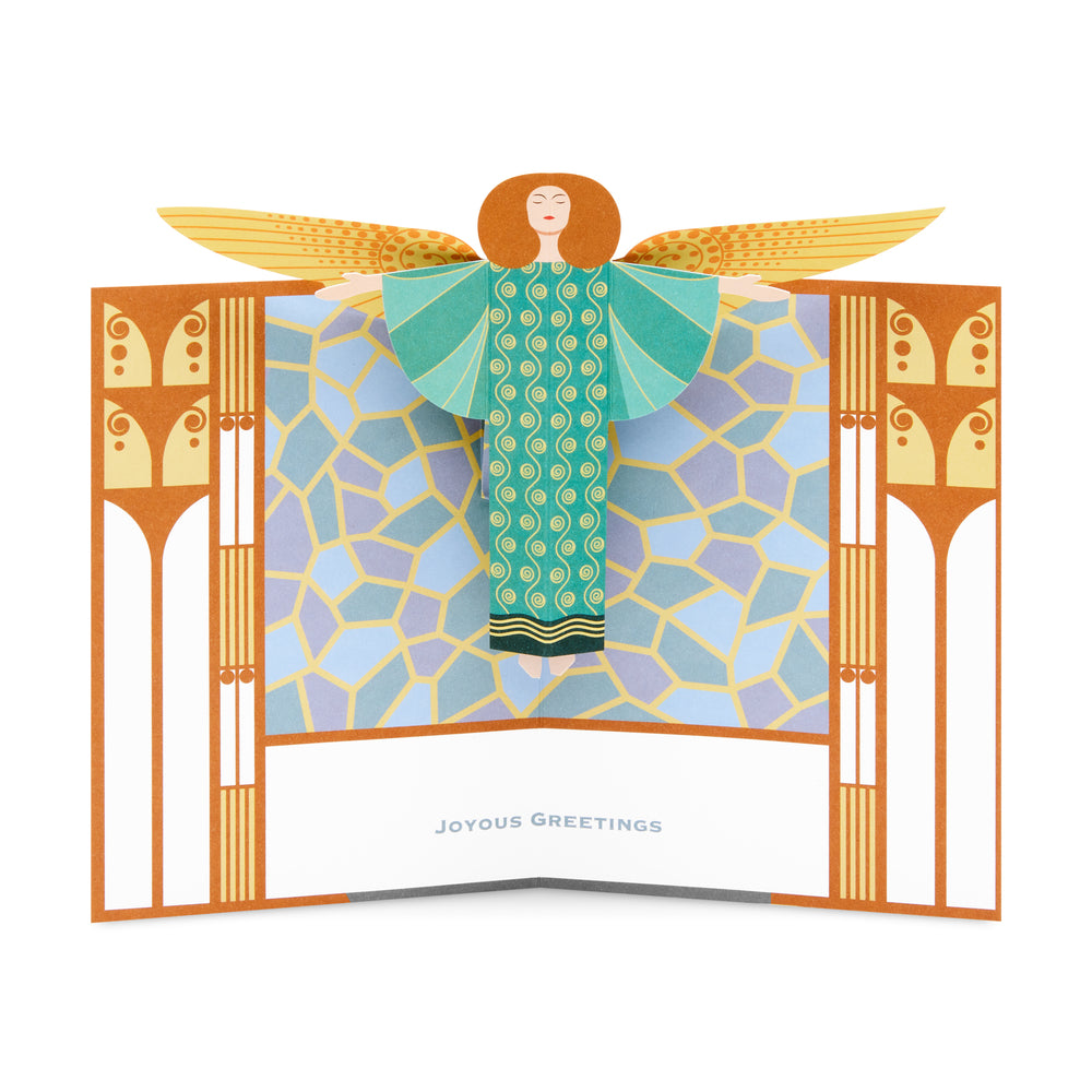 Peaceful Angel Holiday Pop-Up Cards – Set of 8