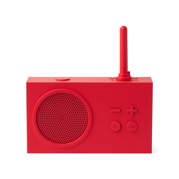 Lexon Tykho 3 Bluetooth Radio – Red