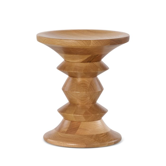 Eames C Stool from Herman Miller – White Oak