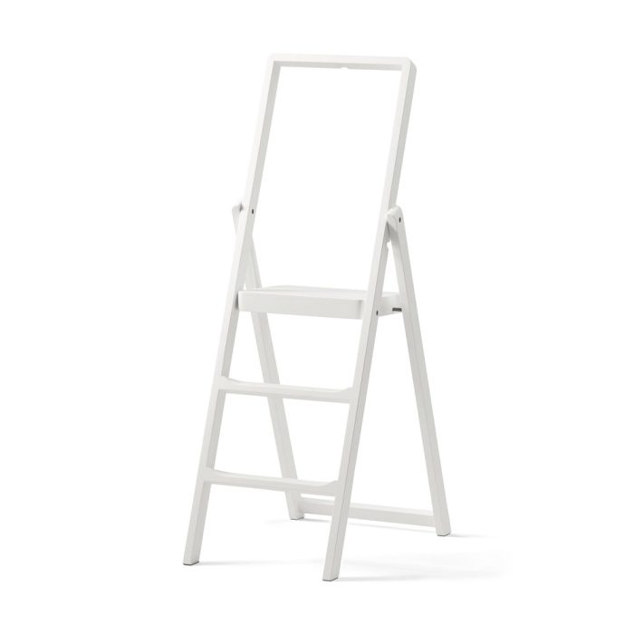 Design House Stockholm Foldable Step Ladder – White Beech Wood