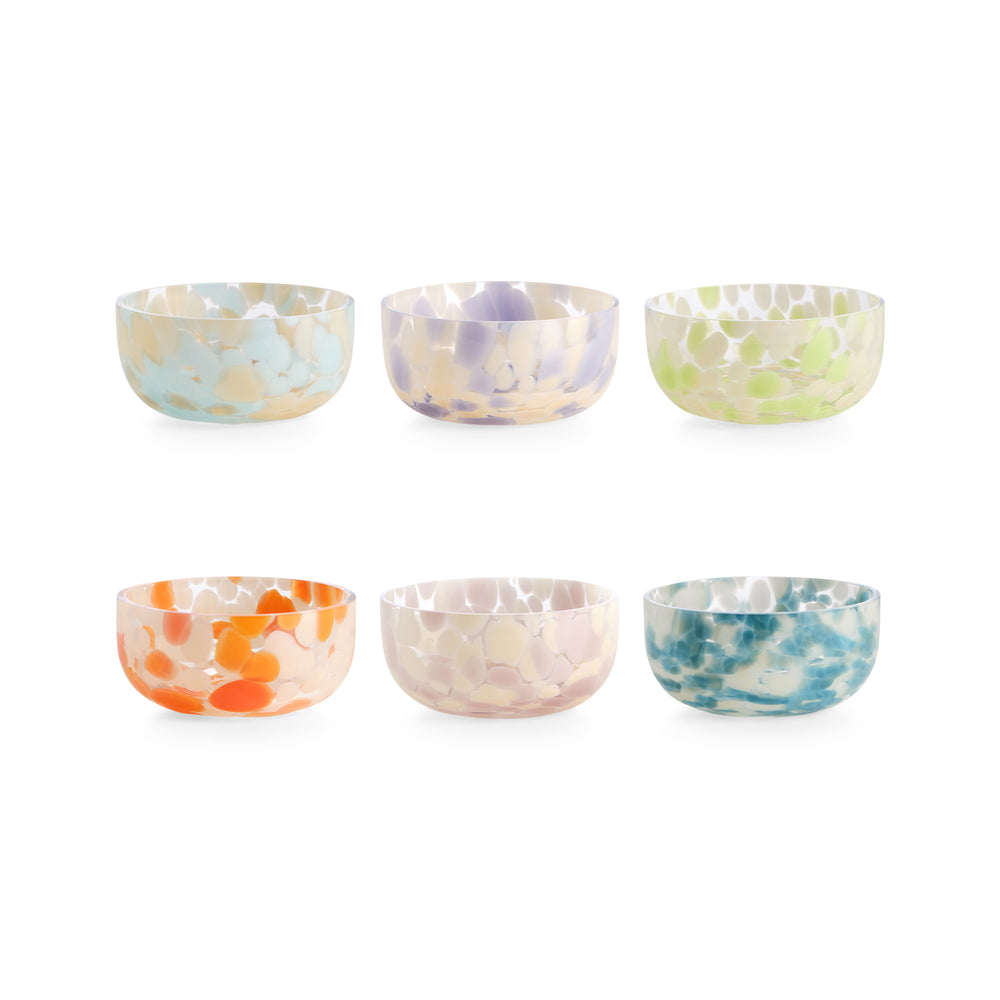 Antigua Glass Dessert Bowls – Set of 6