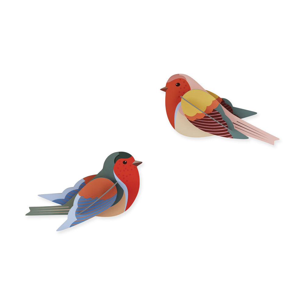 DIY Garden Bird Wall Art Kits – Robins