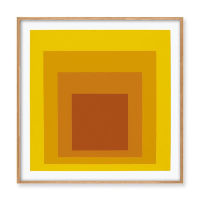 Josef Albers Golden Gates Framed Poster