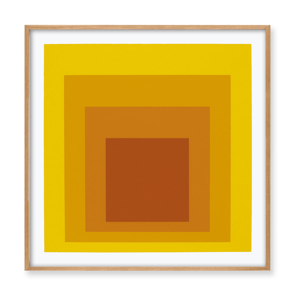 Josef Albers Golden Gates Framed Poster