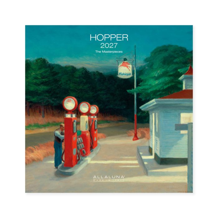 2027 Edward Hopper Wall Calendar