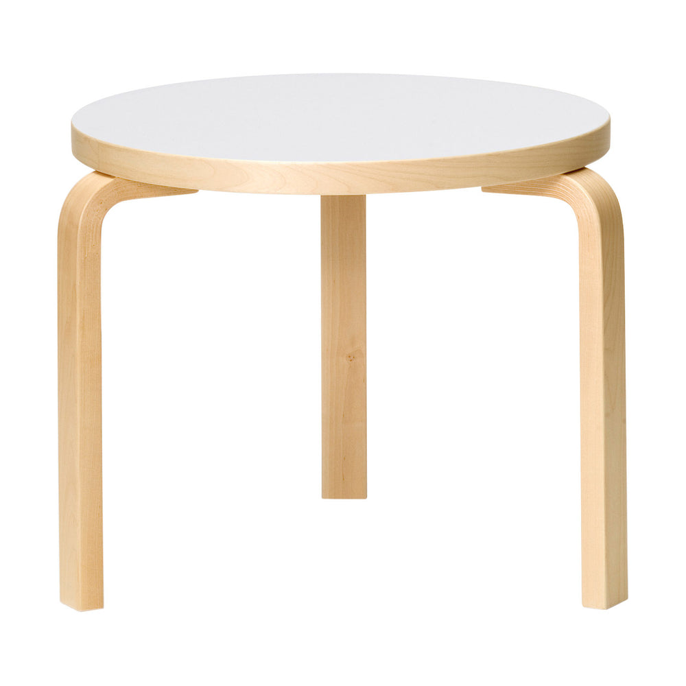 Artek Aalto Side Table 90D – White