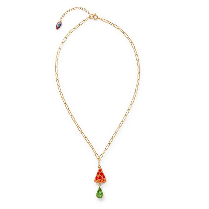 Haricot Vert NYC Charm Pendant Necklace – Pizza