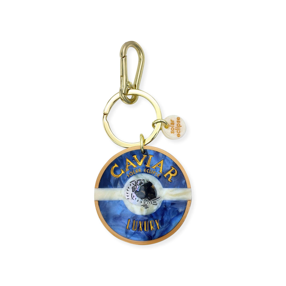 Solar Eclipse Keyring Bag Charm – Caviar