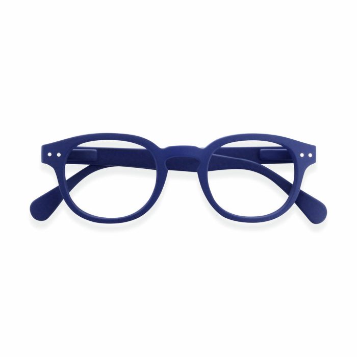 IZIPIZI Rounded-Edge Square Reading Glasses #C – Blue