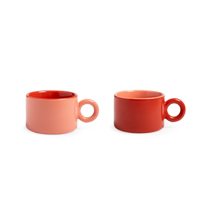Chiquito Stoneware Coffee Designs – Mug S/2