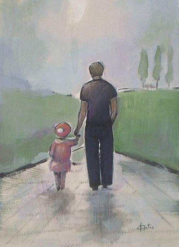 Father and Daughter