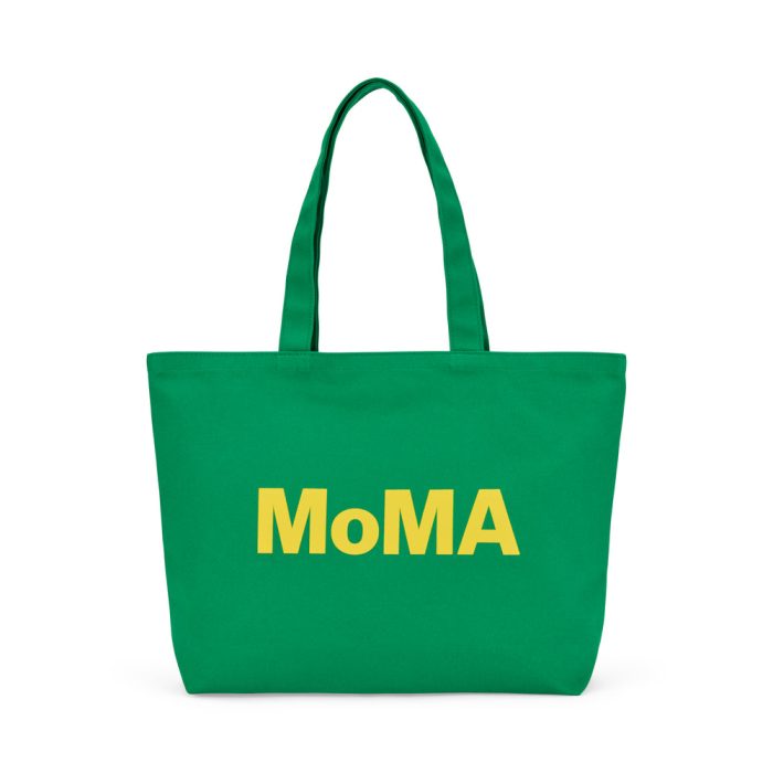 Colorful MoMA Tote Bag – Green/ Yellow
