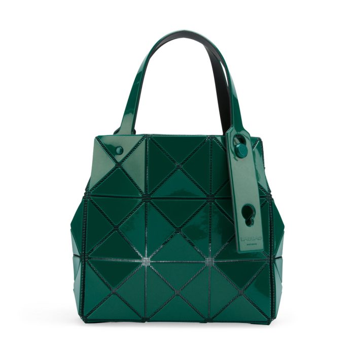 BAO BAO ISSEY MIYAKE Carat Handbag – Malachite Green