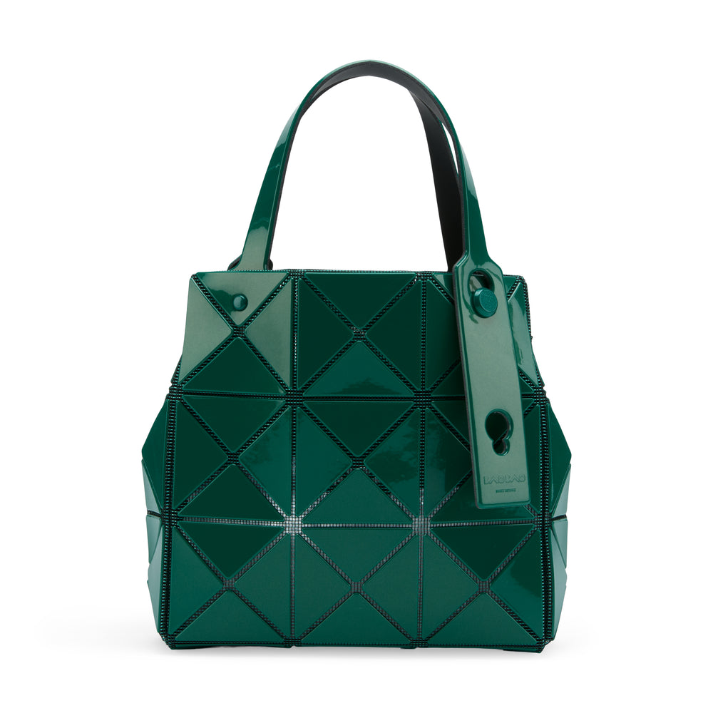 BAO BAO ISSEY MIYAKE Carat Handbag – Malachite Green