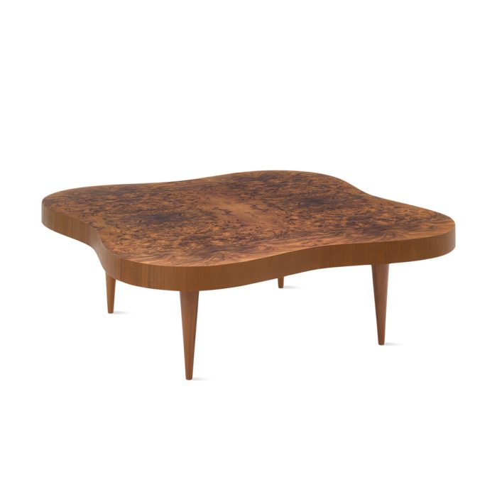 Paldao Coffee Table from Herman Miller – Walnut Burl