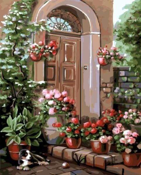 Flower on the Porch