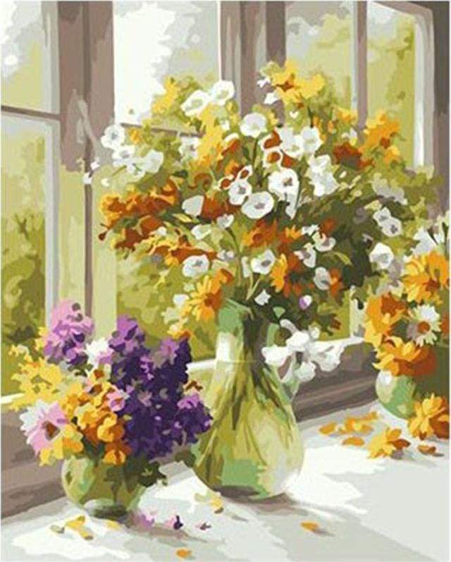 Flowers in the Kitchen