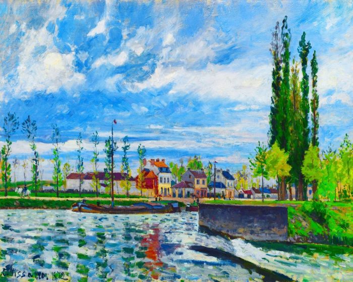 L’Ecluse à Pontoise – Camille Pissarro