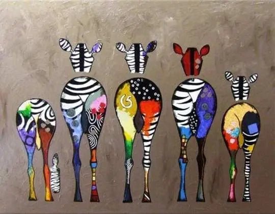 Multi-Color Zebra