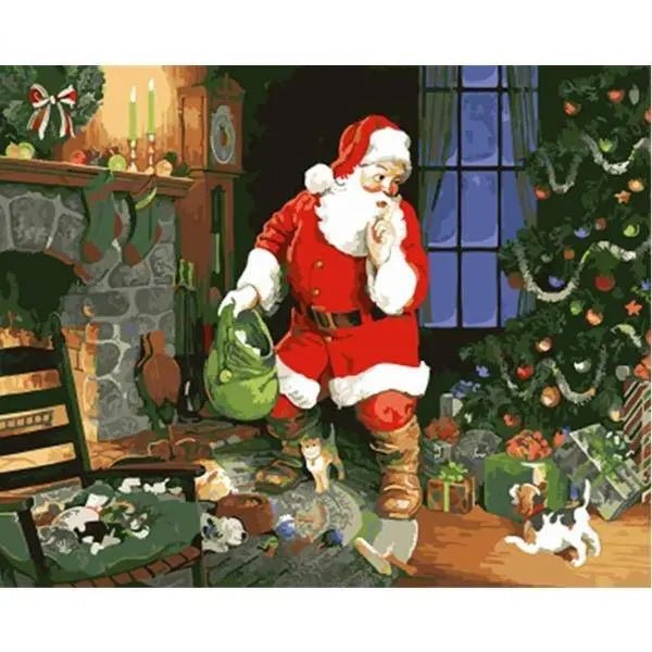 Santa Claus Inside The House